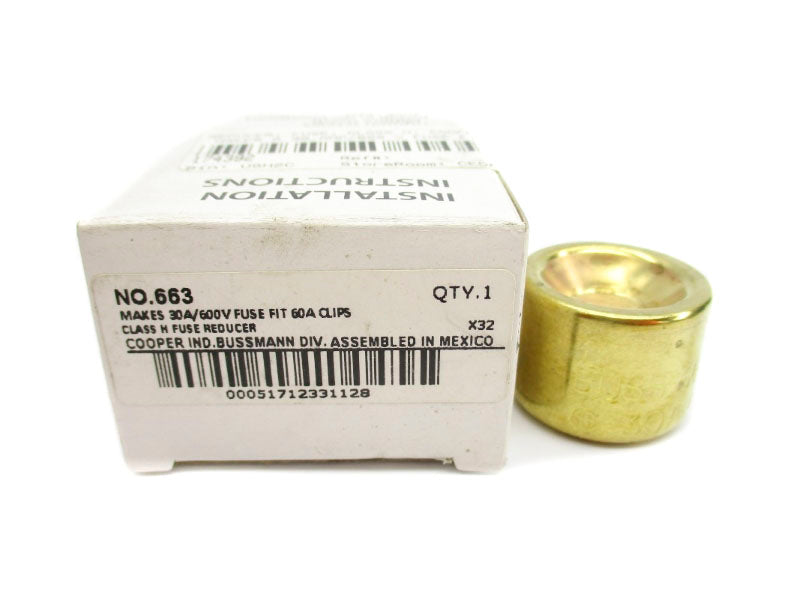BUSSMANN 663 600V 30/60A (AS PICTURED) (WHITE) NSMP