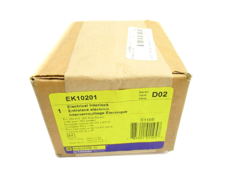SQUARE D EK10201 SER. D02 100/200A NSFS