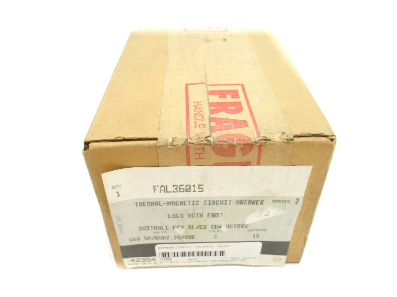 SQUARE D FAL36015 SER. 2 600V 15A NSFS