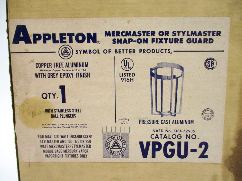 APPLETON VPGU-2 NSFS
