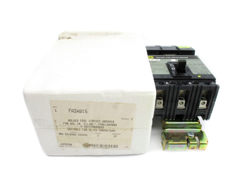 SQUARE D FA34015 SER. 2 480VAC 15A NSMP