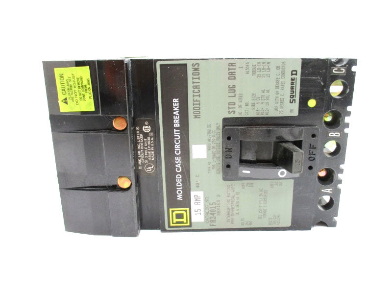 SQUARE D FA34015 SER. 2 480VAC 15A NSMP