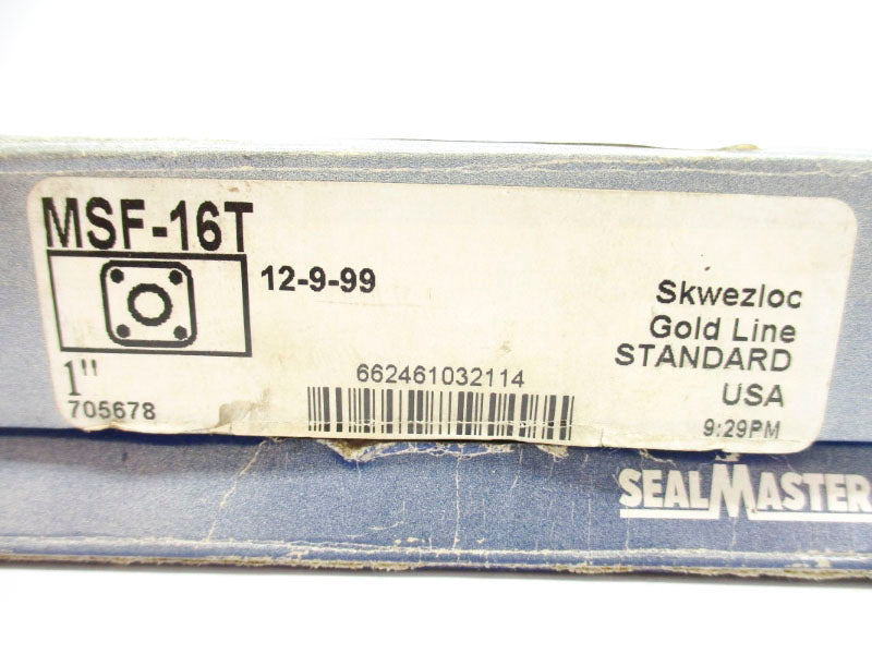 SEALMASTER MSF-16T 1" NSMP