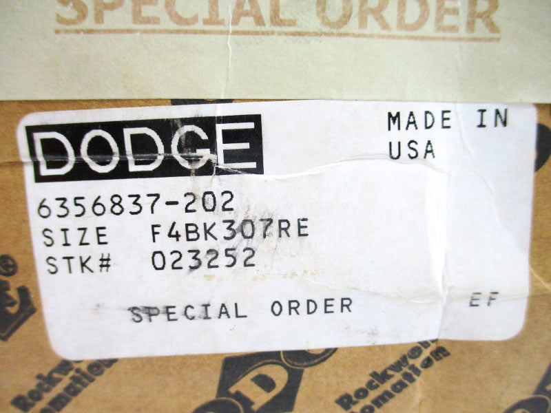 DODGE 023252 6356837-202 F4BK307RE NSMP