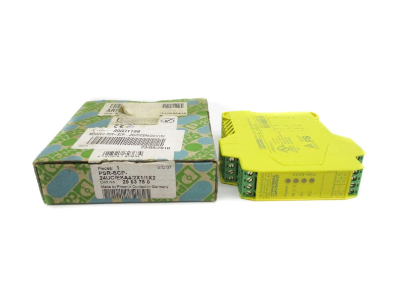 PHOENIX CONTACT PSR-SCP-24UC/ESA4/2X1/1X2 2963750 24VAC/DC 6A NSMP