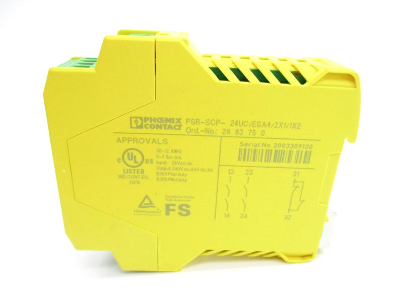 PHOENIX CONTACT PSR-SCP-24UC/ESA4/2X1/1X2 2963750 24VAC/DC 6A NSMP