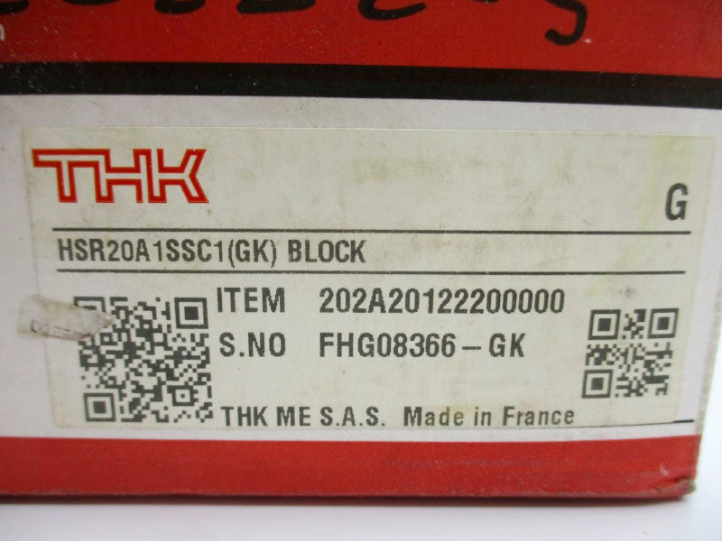 THK HSR20A1SSC1(GK) NSMP