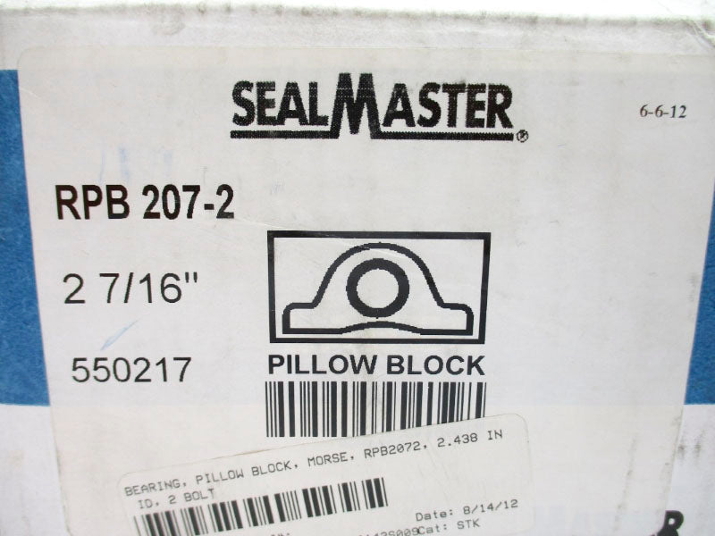 SEALMASTER RPB207-2 2-7/16" NSMP