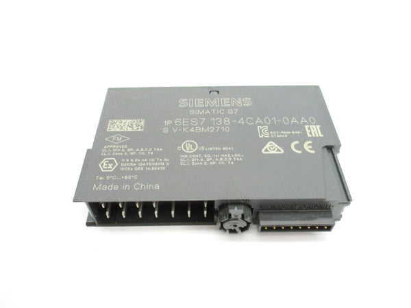 SIEMENS 6ES7138-4CA01-0AA0 24VDC NSNP