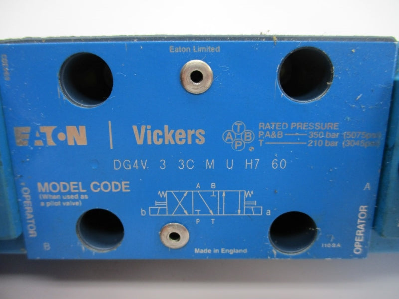 EATON DG4V33CMUH760 24VDC 5075PSI NSNP