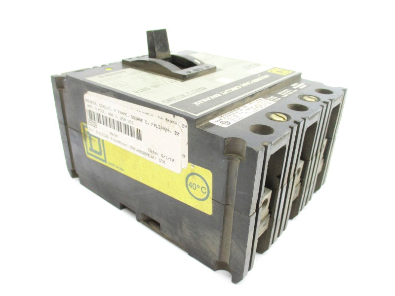 SQUARE D FAL34020 480V 20A UNMP