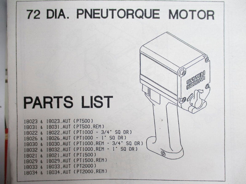 NORBAR TORQUE TOOLS 18038 78LBF/SQ.IN 3300LBF/FT 4REVS/MIN NSMP