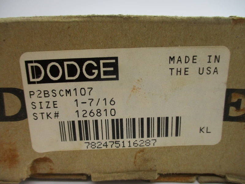 DODGE 126810 P2BSCM107 1-7/16" NSMP