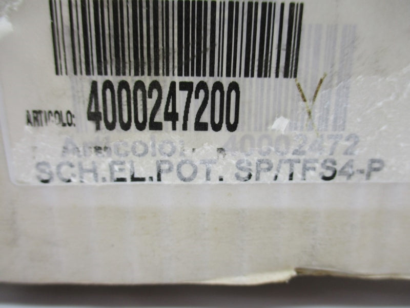 SIPA SP/TFS4-P 4000247200 NSMP