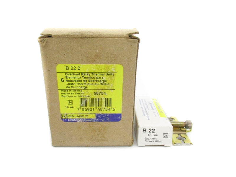 SQUARE D B22.0 (PKG OF 6) NSMP