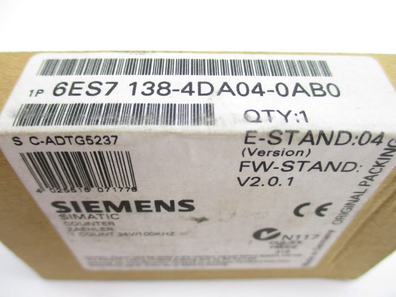 SIEMENS 6ES7138-4DA04-0AB0 24V NSMP