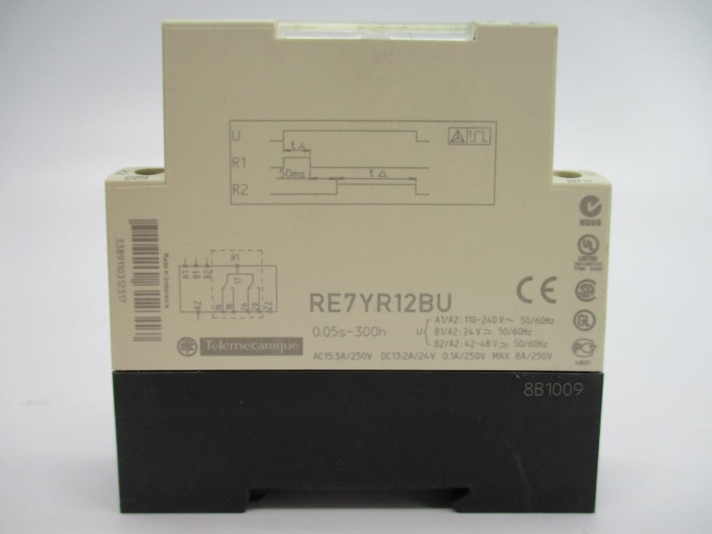 SCHNEIDER ELECTRIC RE7YR12BU 250VAC 3A 0.05S-300H NSMP