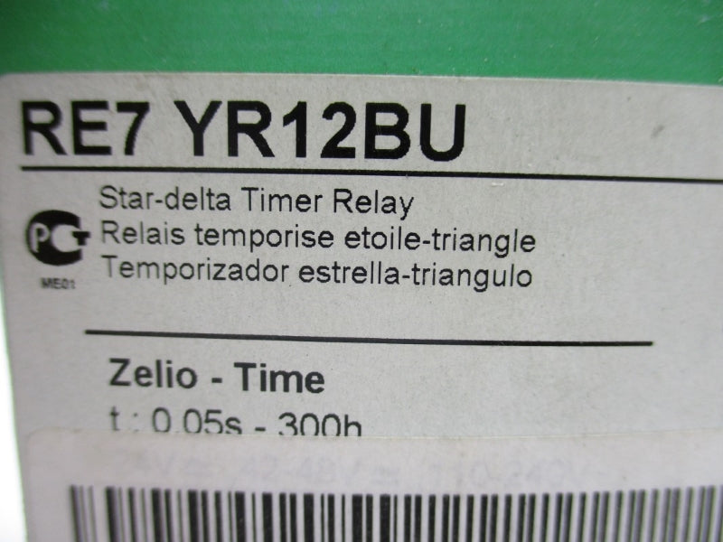 SCHNEIDER ELECTRIC RE7YR12BU 250VAC 3A 0.05S-300H NSMP
