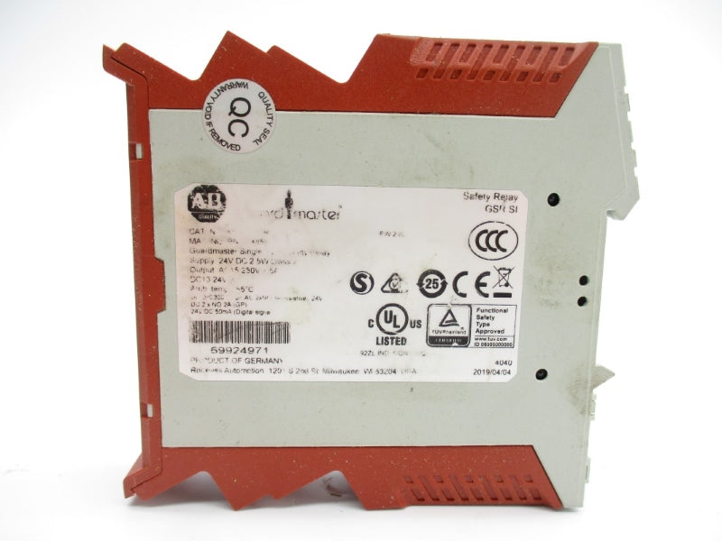 ALLEN BRADLEY 440R-EM4R2 SER. A 24VDC UNMP