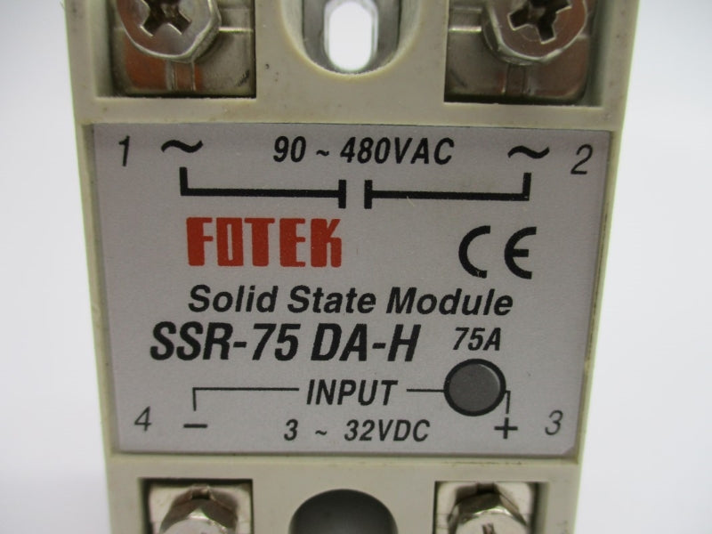 FOTEK SSR-75DA-H 90-480VAC NSNP