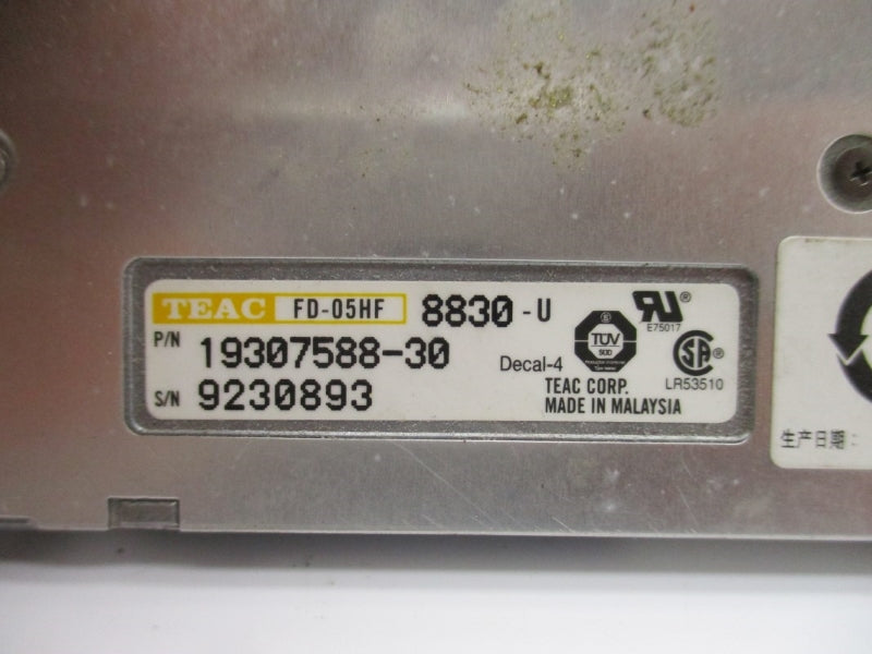 TEAC FD-05HF 8830-U 19307588-30 UNMP