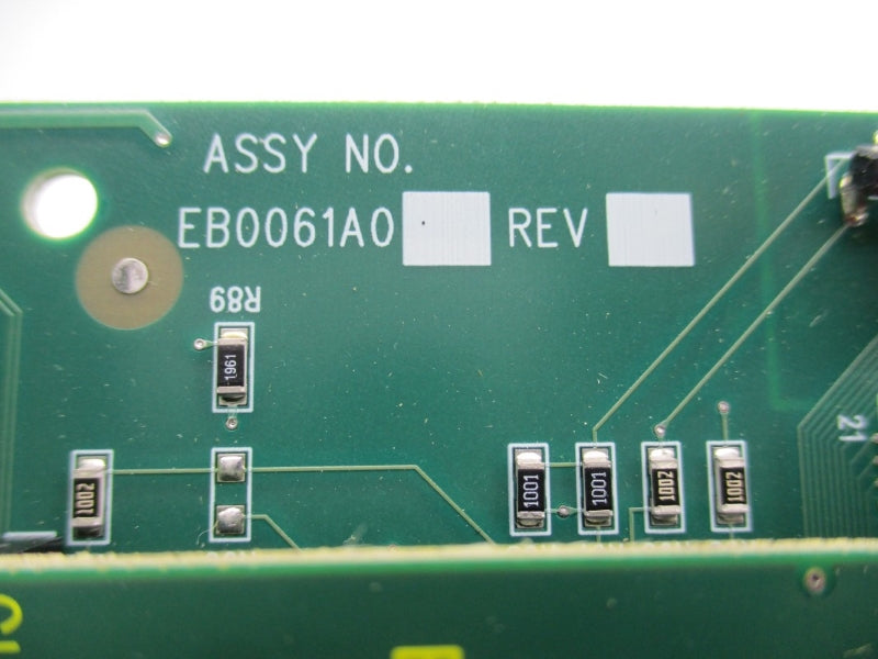 BALDOR EB0061A0 PB0013A00 REV. G NSNP