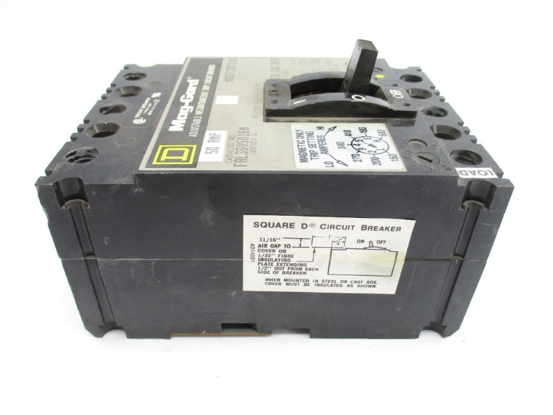 SQUARE D FAL3605016M SER. 2 600VAC 50A UNMP