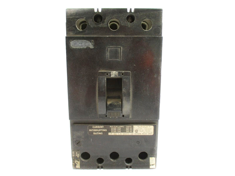 SQUARE D KAL-36200 600VAC 200A UNMP