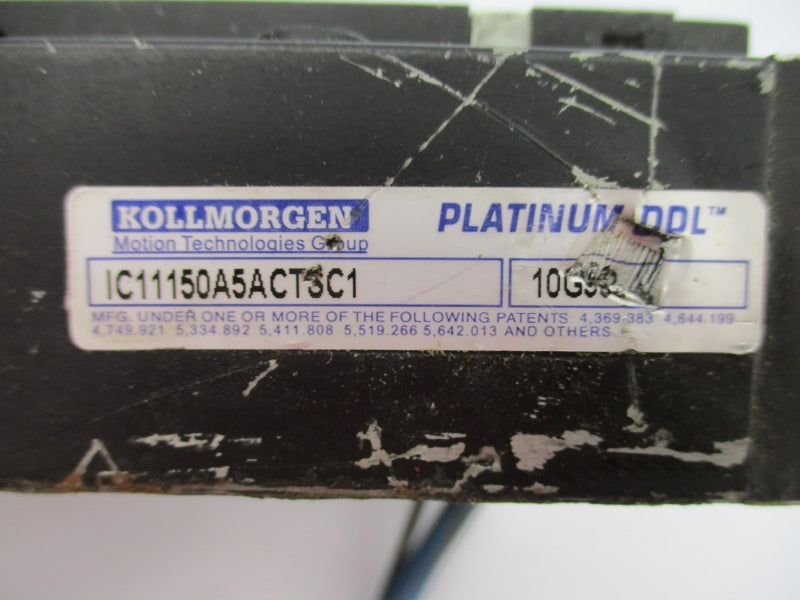 KOLLMORGEN IC11150A5ACT3C1 PLATINUM DDL UNMP