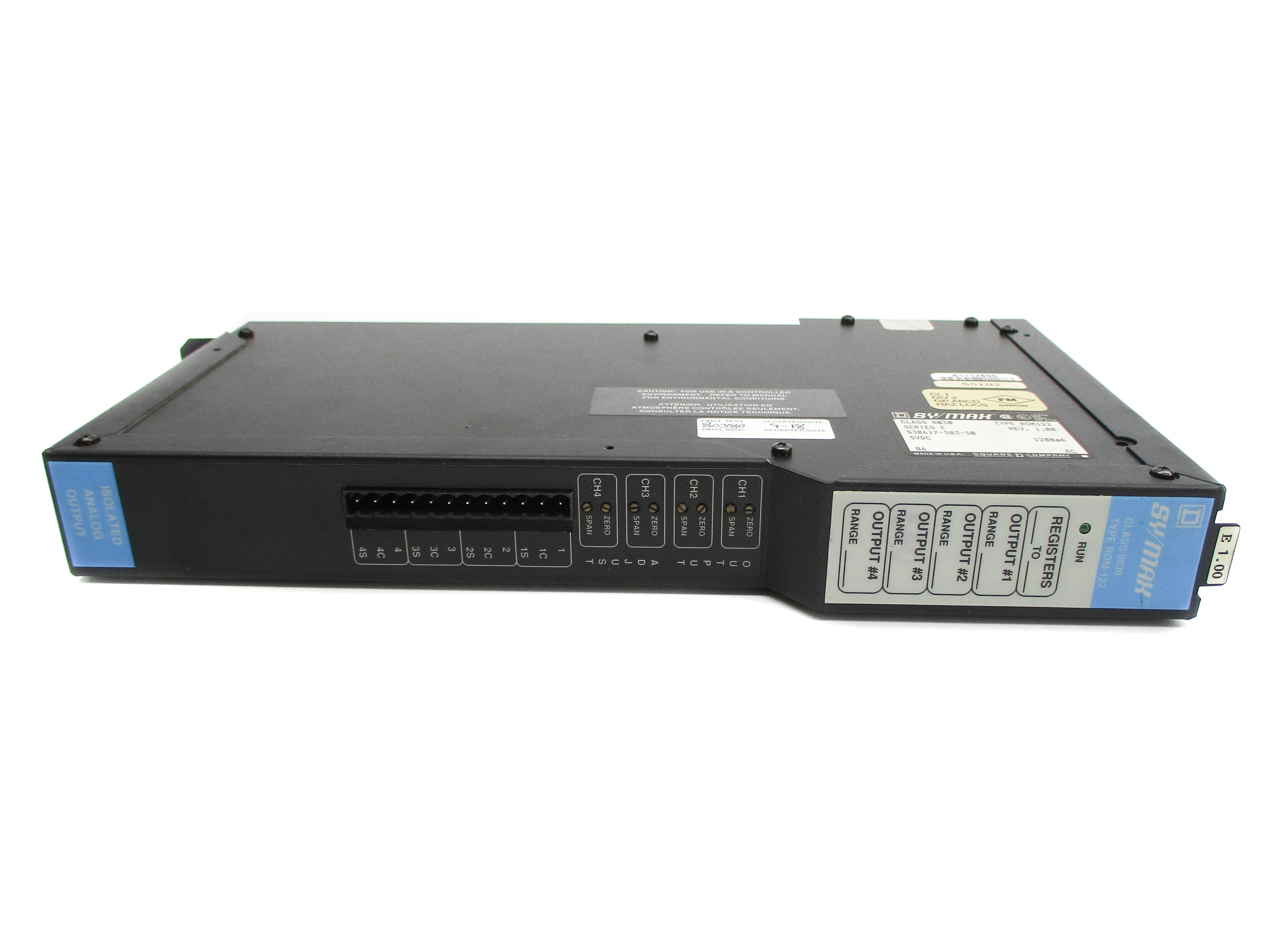 SQUARE D 8030ROM122 SER. E NSNP