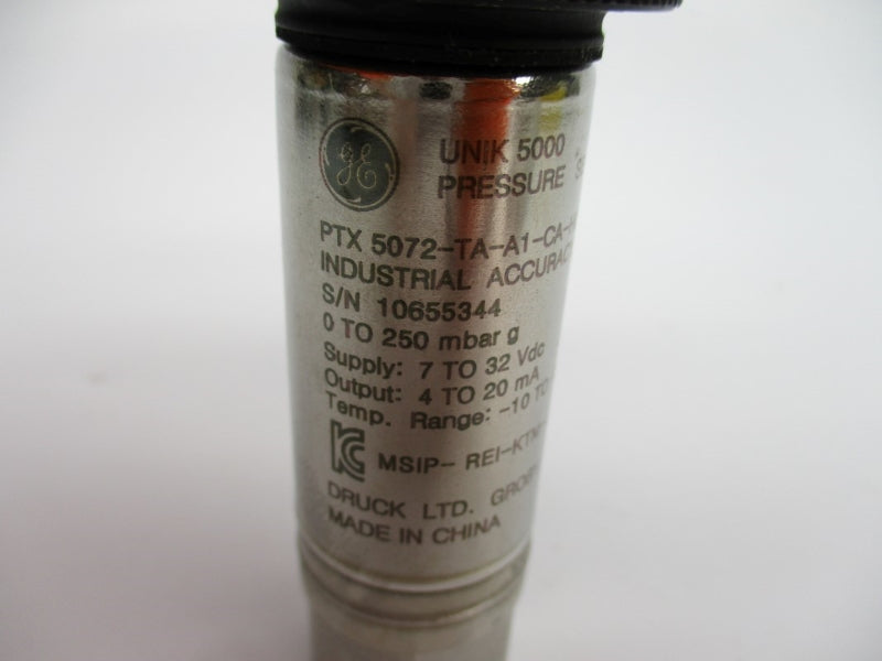GENERAL ELECTRIC PTX5072-TA-A1-CA-H0-PA 7-32VDC -10'-+50'C NSNP