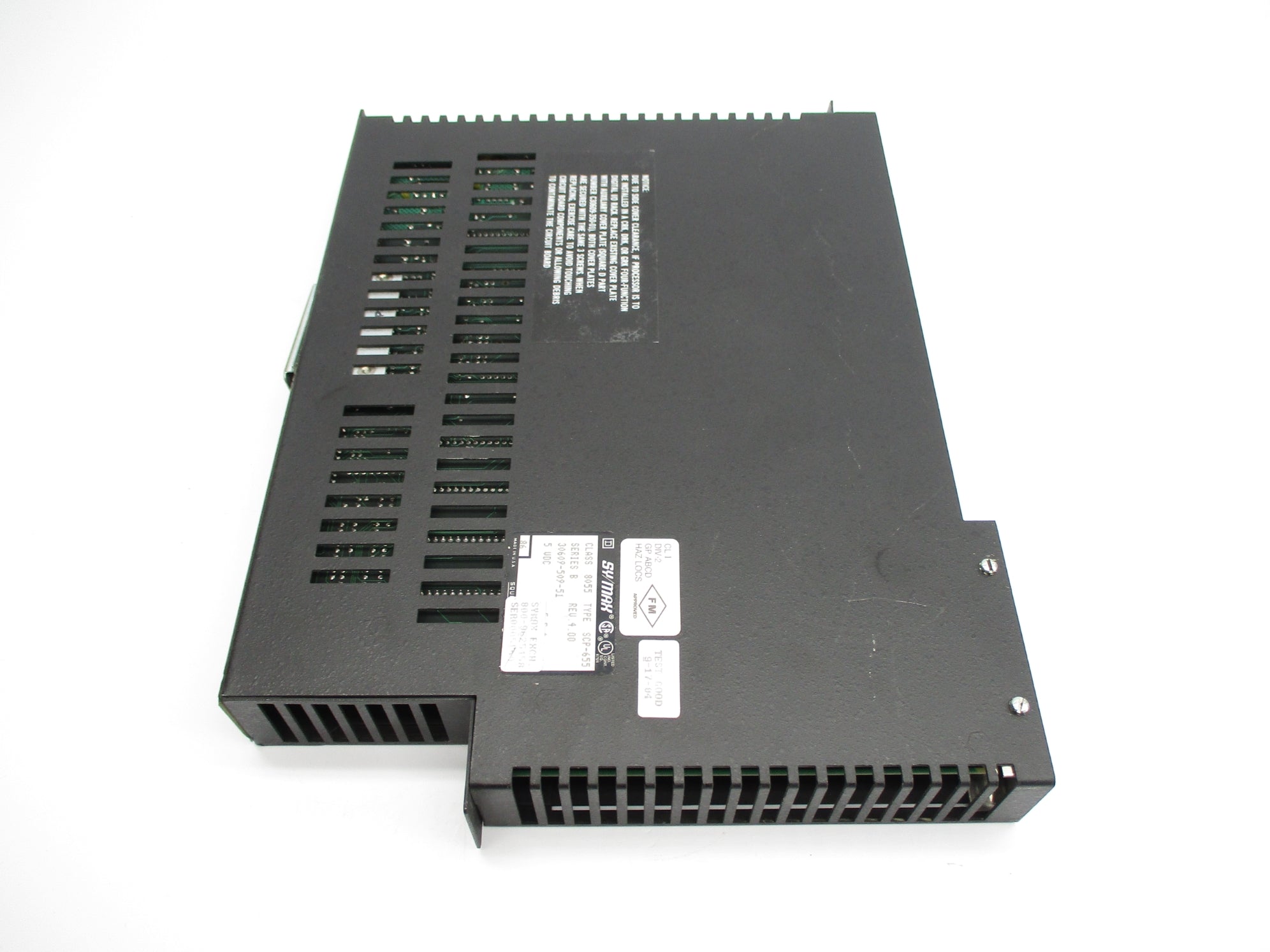 SQUARE D 8055SCP655 SER. B 5VDC 5.5A (NO KEY) UNMP
