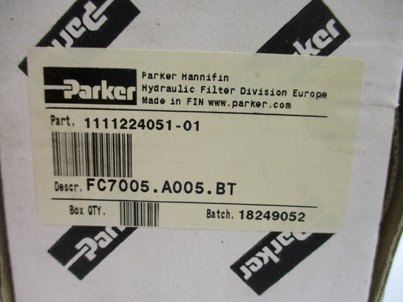 PARKER 1111224051-01 FC7005.A05.BT NSMP