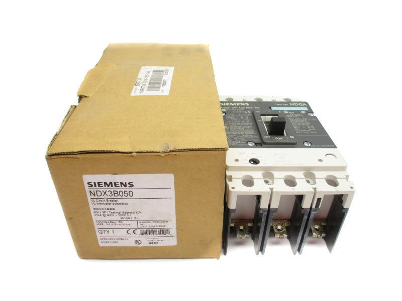 SIEMENS NDX3B050 480V 50A NSMP