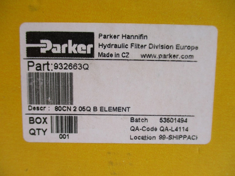 PARKER 932663Q NSMP