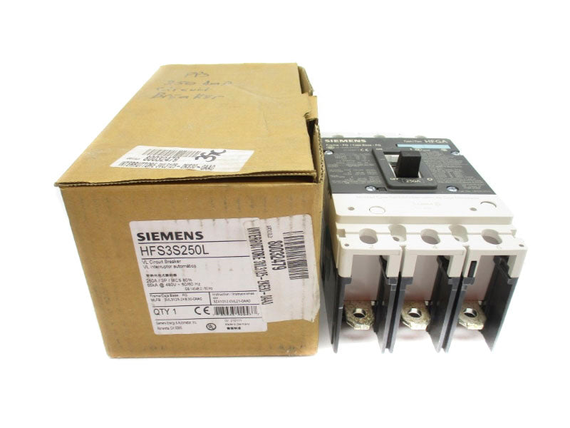 SIEMENS HFS3S250L 480V 250A NSMP