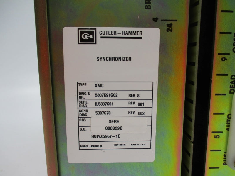 WESTINGHOUSE XMC-4 5307C91G02 UNMP