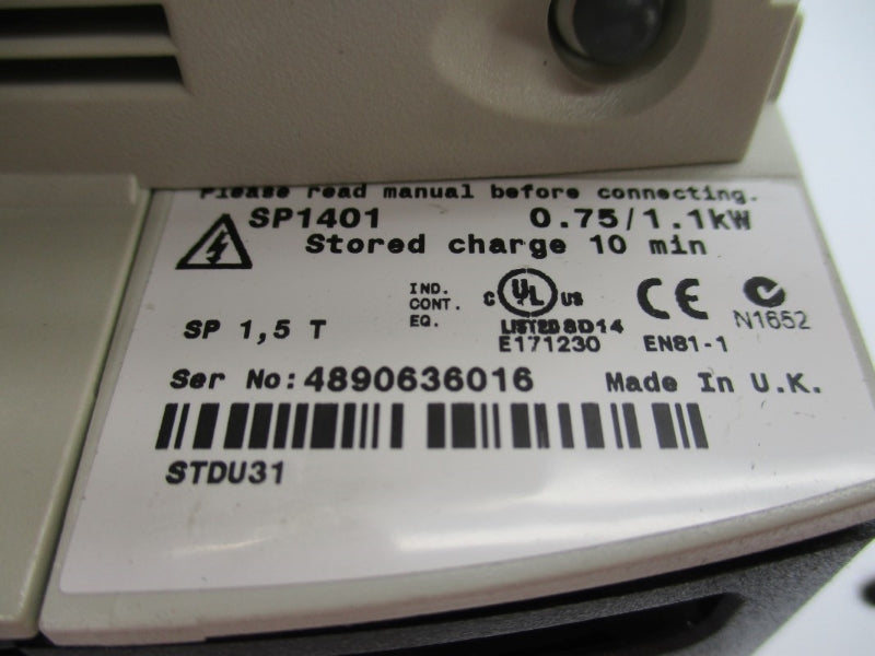 CONTROL TECHNIQUES SP1401 0-480V 2.1/2.8A NSNP