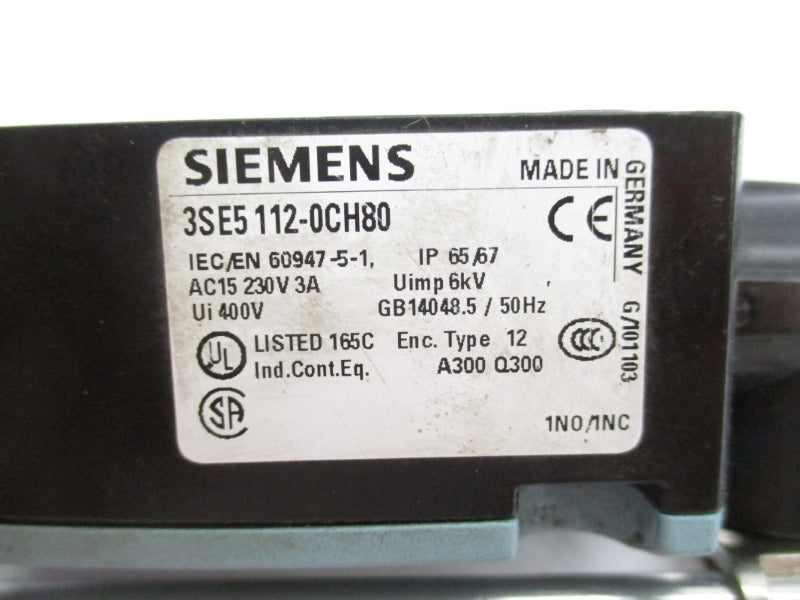 SIEMENS 3SE5112-0CH80 400V 3A UNMP