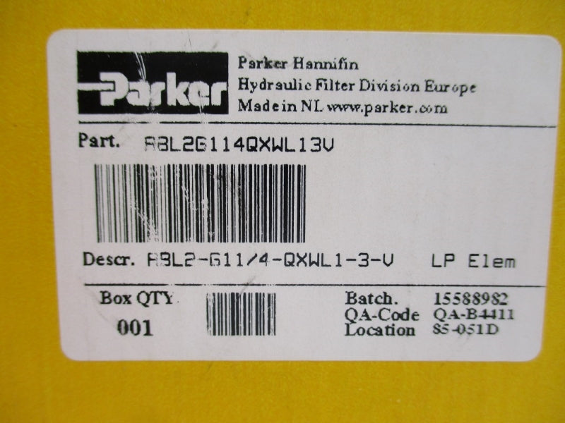 PARKER ABL2G114QXWL13V NSMP