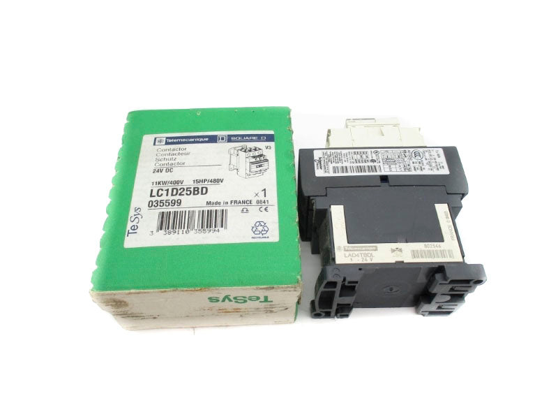 TELEMECANIQUE LC1D25BD 24VDC 40A NSMP