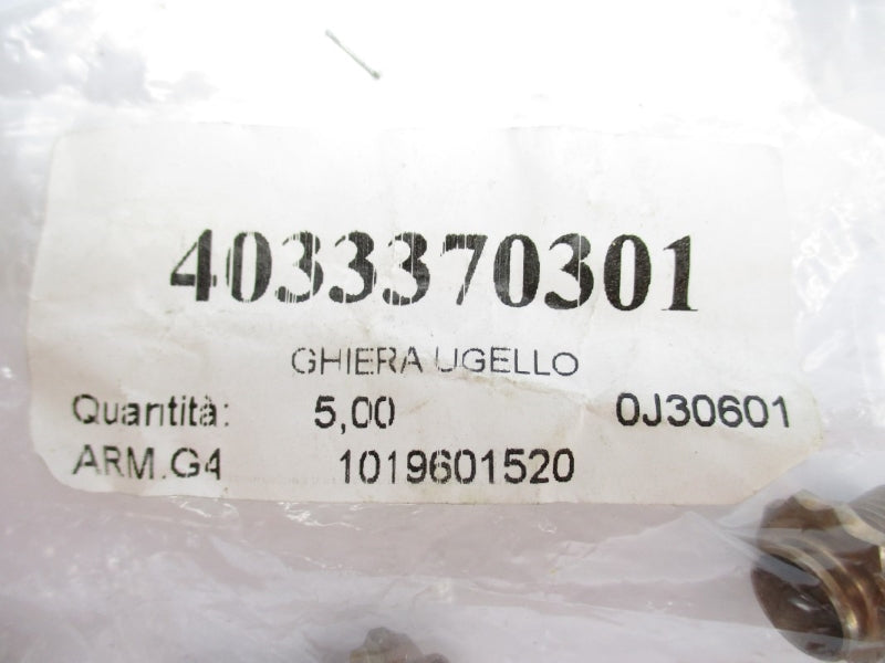 GHIERA UGELLO ARM.G4 4033370301 (PKG OF 5) NSMP