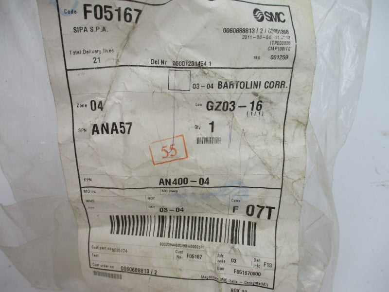 SMC AN400-04 NSMP