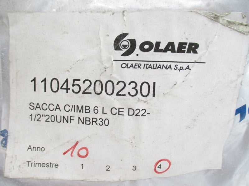 OLAER 11045200230I SACCA C/IMB 6 L CE D22 NSFS