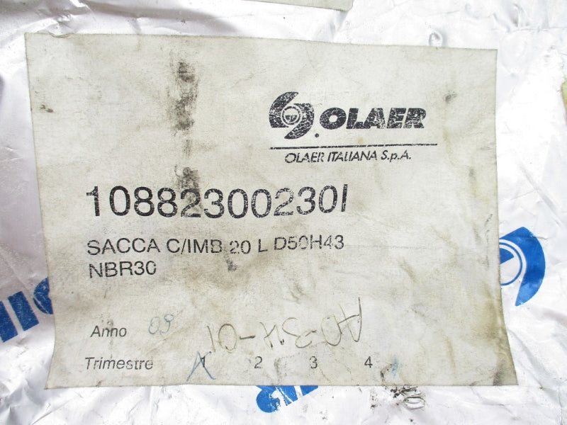 OLAER 10882300230I SACCA C/IMB 20 L D50H43 NBR3 NSMP