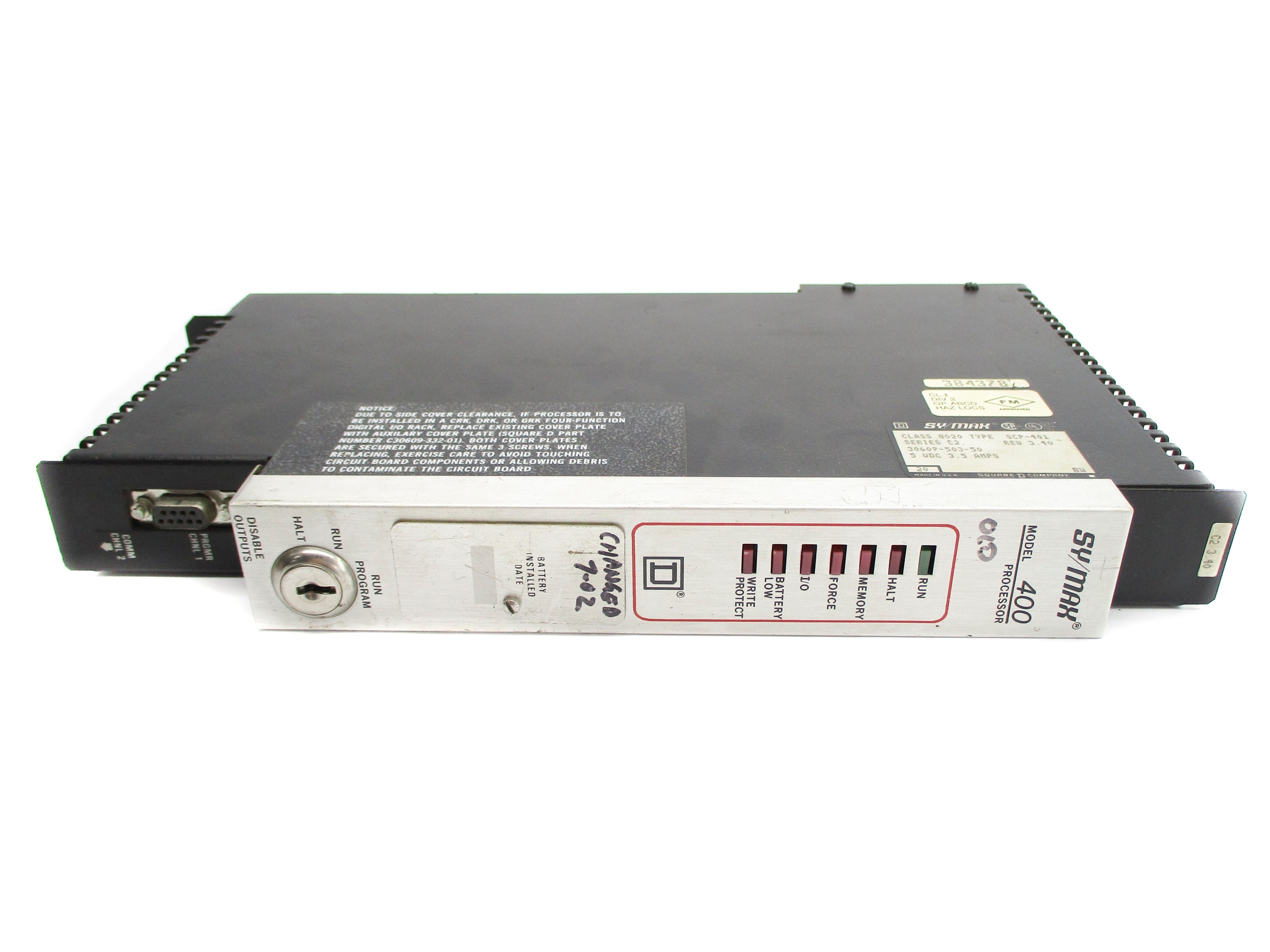 SQUARE D 8020SCP401 SER. C2 (NO KEY) UNMP