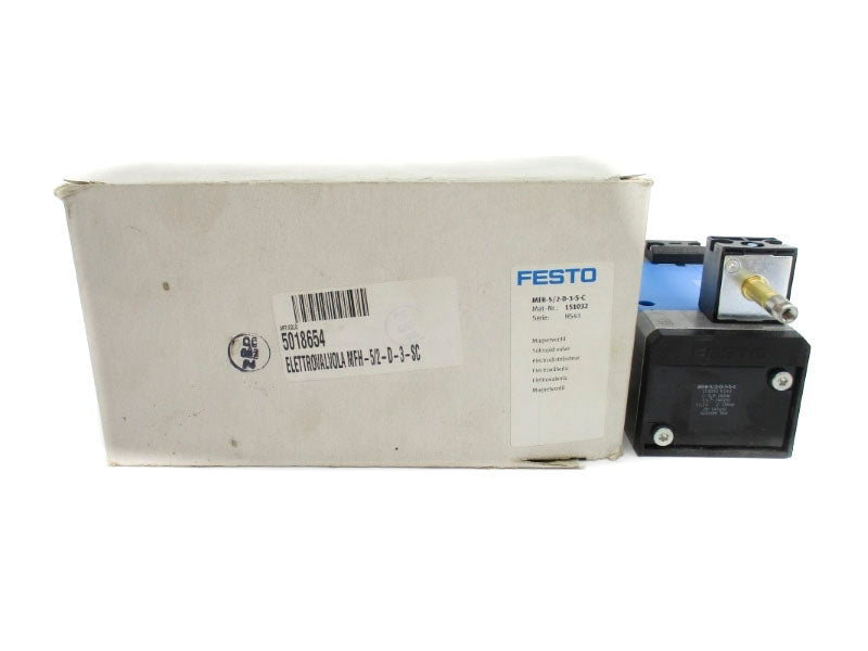 FESTO MFH-5/2-D-3-S-C 151032 -13.7-240PSI NSMP