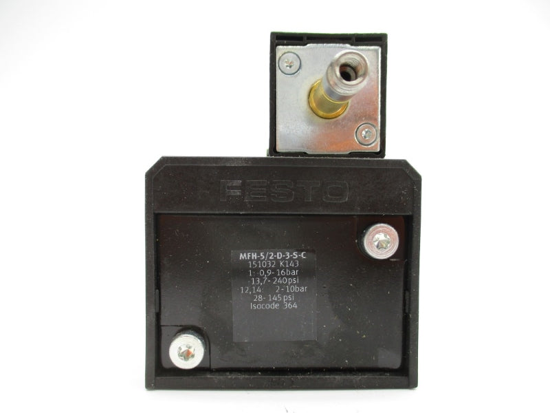 FESTO MFH-5/2-D-3-S-C 151032 -13.7-240PSI NSMP