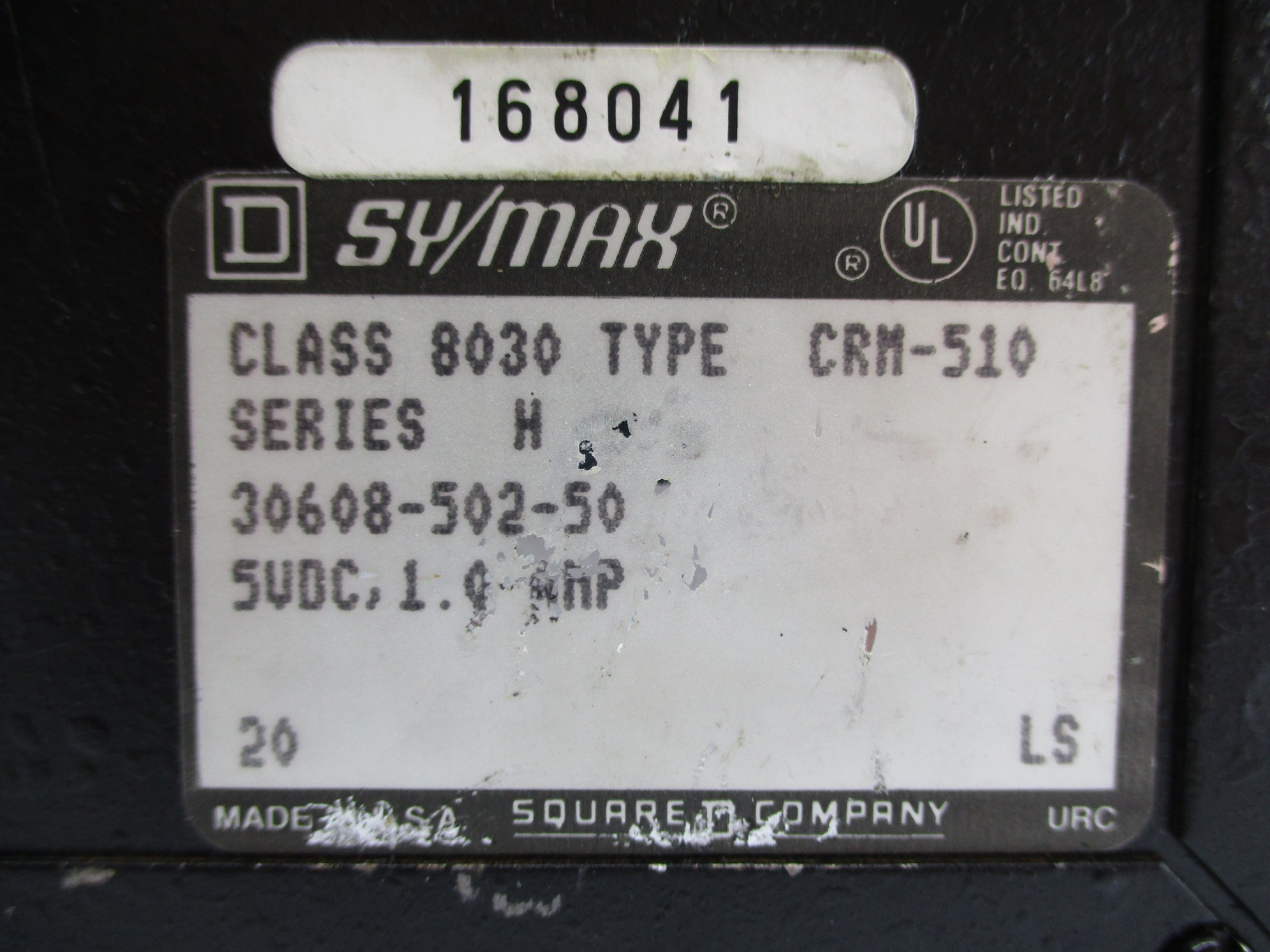 SQUARE D 8030CRM510 SER. H UNMP