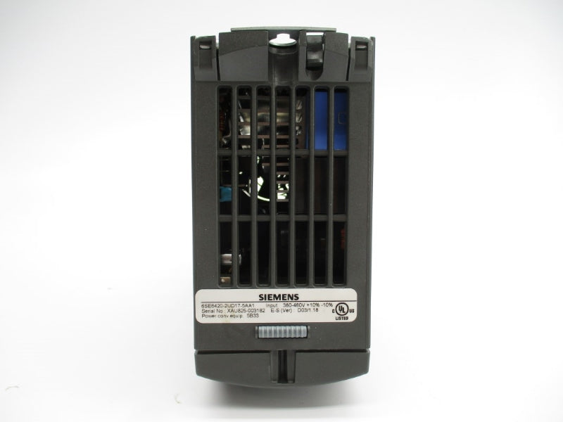 SIEMENS 6SE6420-2UD17-5AA1 380-480V 3.7A (AS PICTURED) NSNP